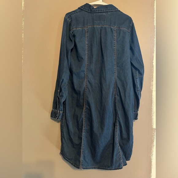 Mexx Blue Denim Midi Dress - Picture 3 of 6